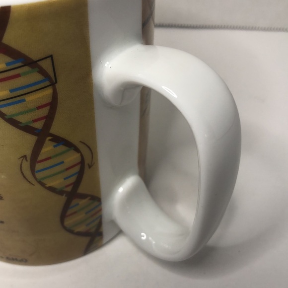 Konitz Mug of Knowledge Biology DNA Evolution Photosynthesis 16oz - Picture 5 of 6